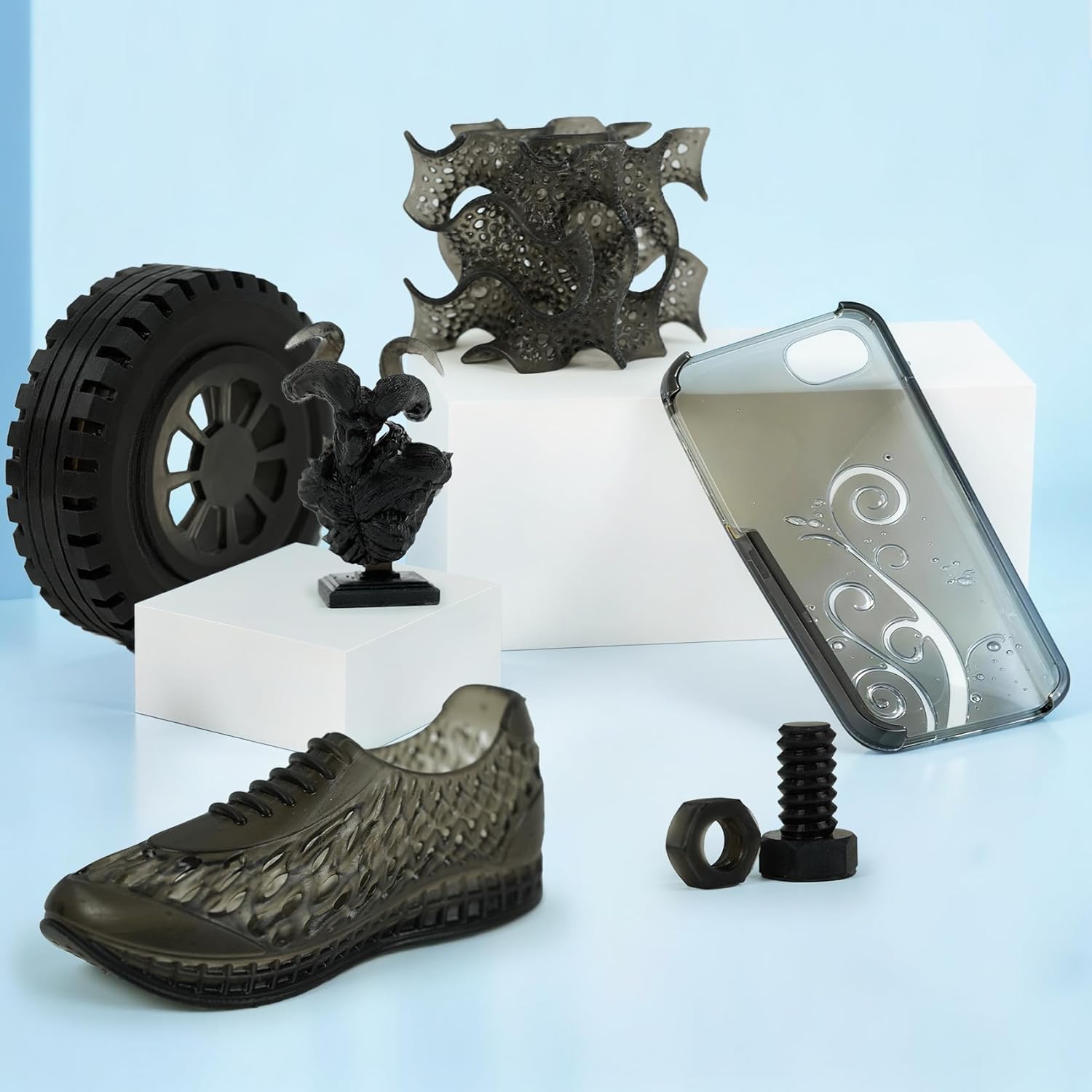 FUNCRECOL Tough Flexible 3D Printer Resin Rubber Like