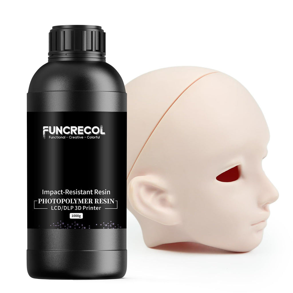 Funcrecol Tough BJD 3D Printer Resin Figure Printing Liquid Skin Pink
