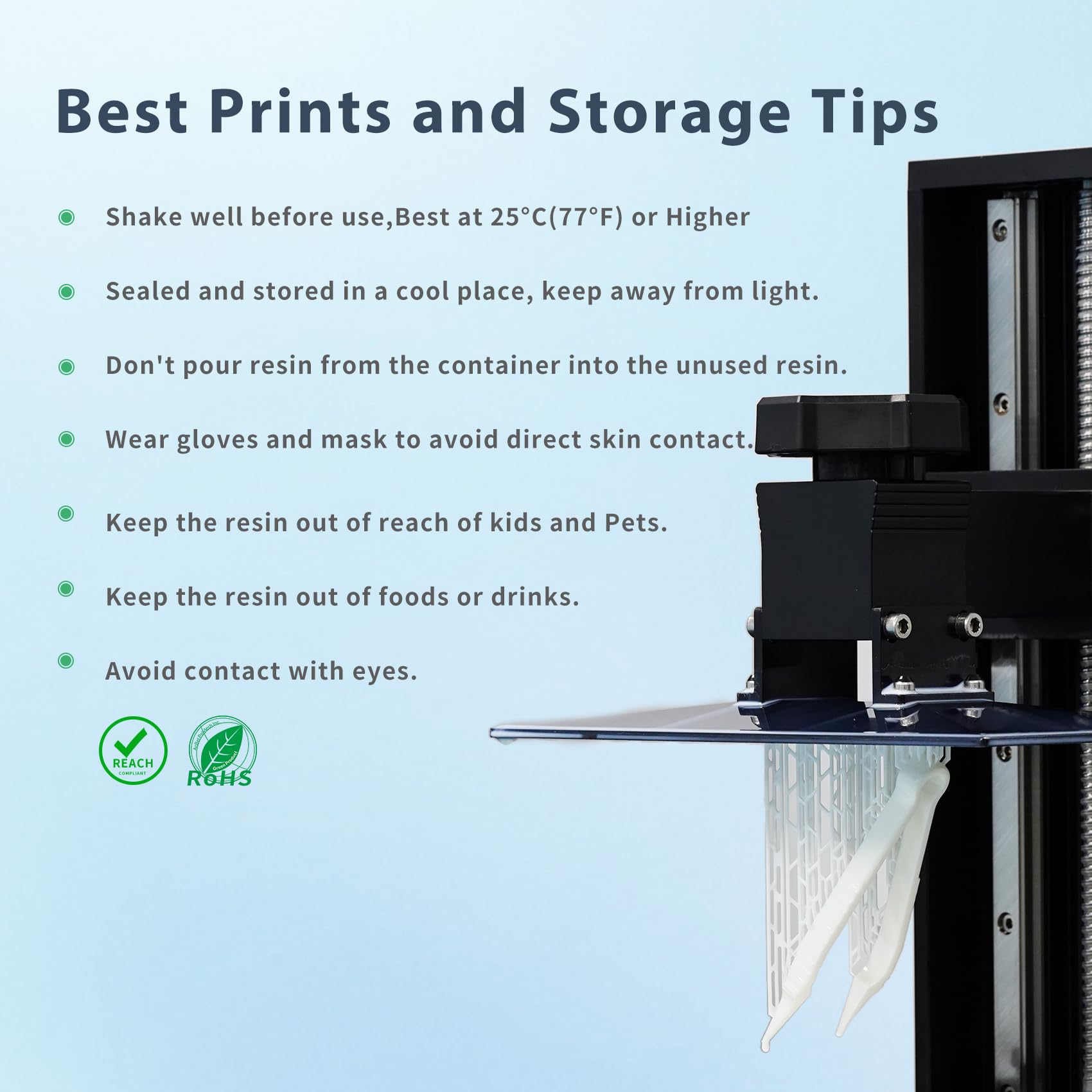 FUNCRECOL Tough Resin White