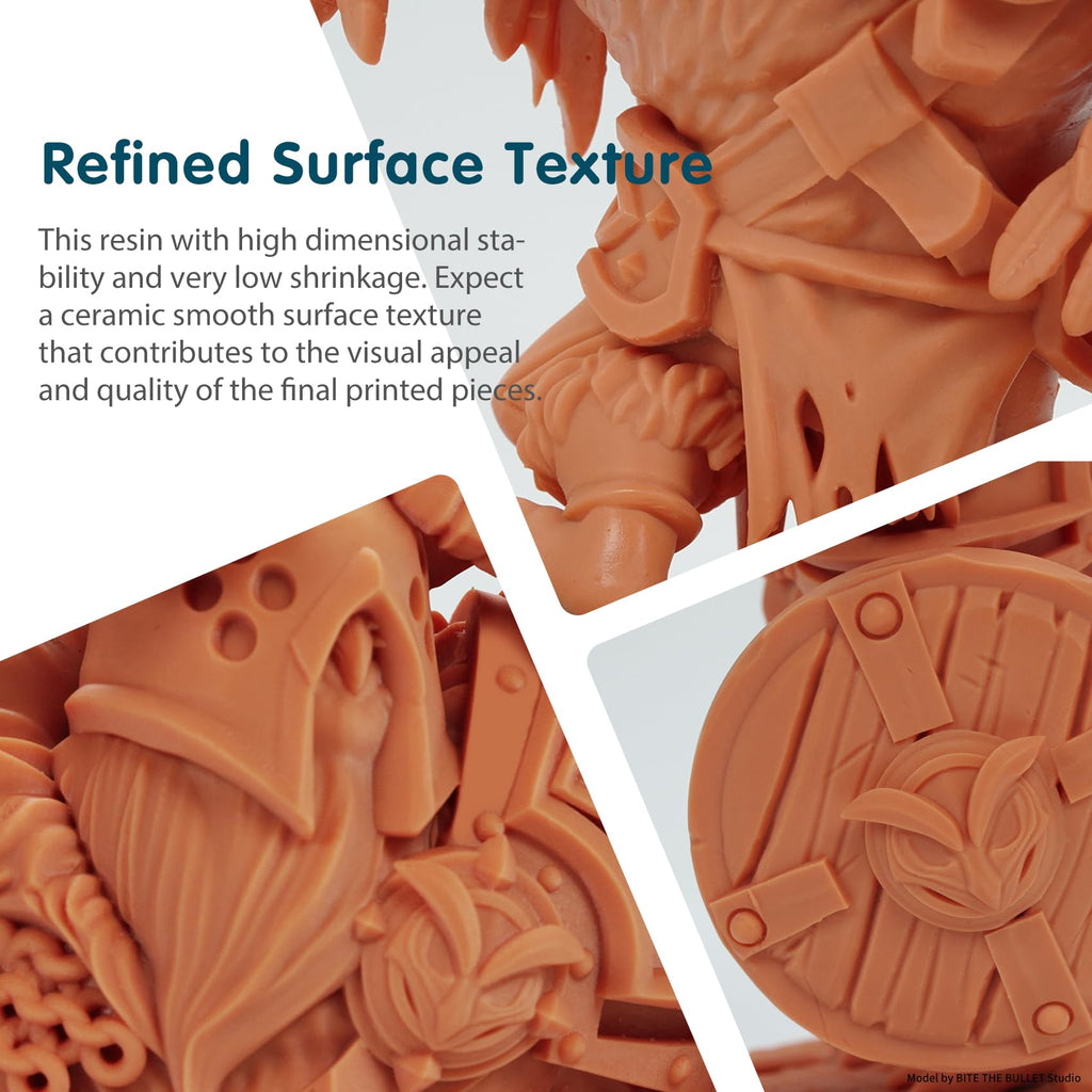 Funcrecol Ultra-High-Precision 3d Printer Resin Red Wax Ceramic Like