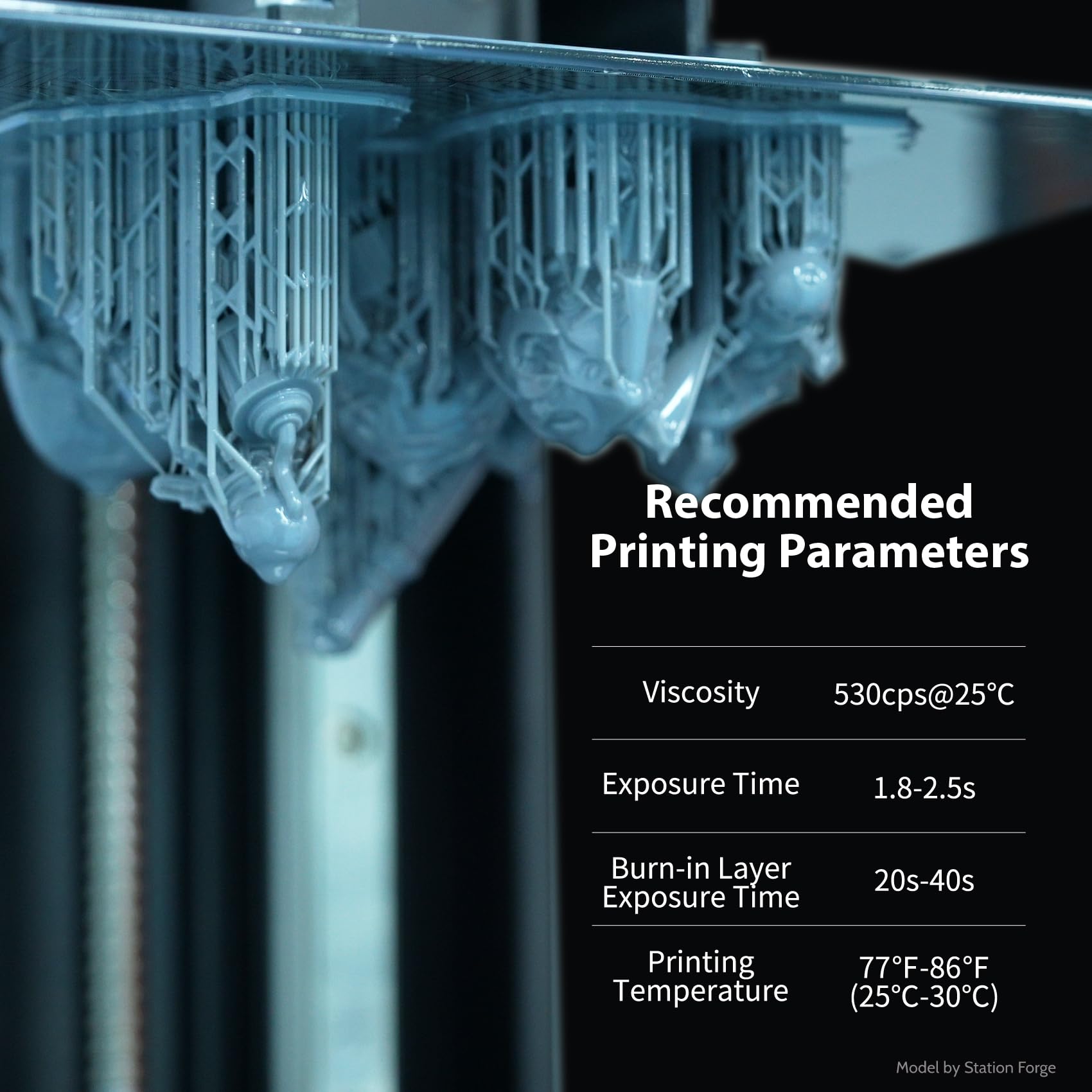 FUNCRECOLMecha 3D Printer Resin Grey For Mecha GK Figures
