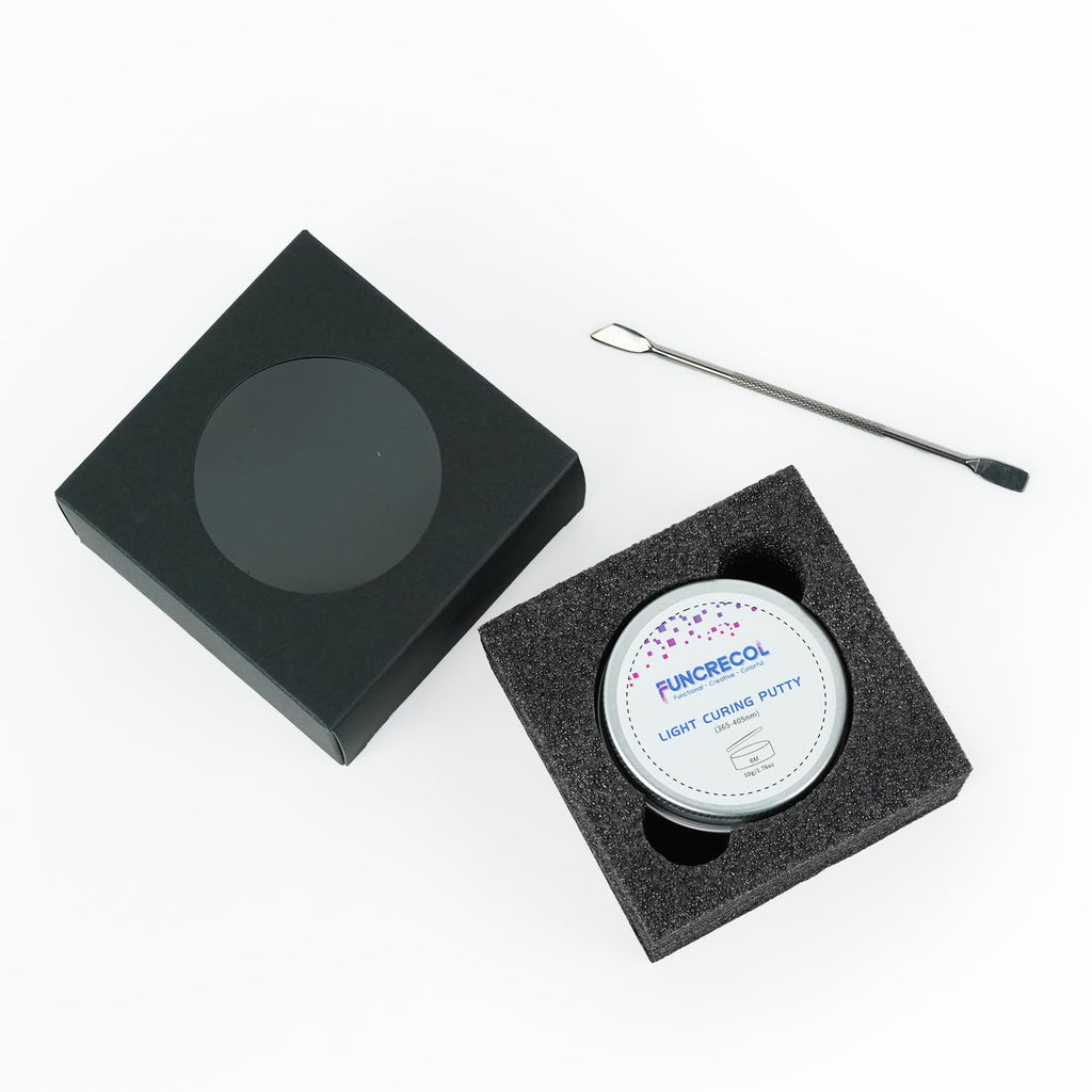 Funcrecol UV Curing Putty for 3D Model Kit Repair Filler Glue Adhesive