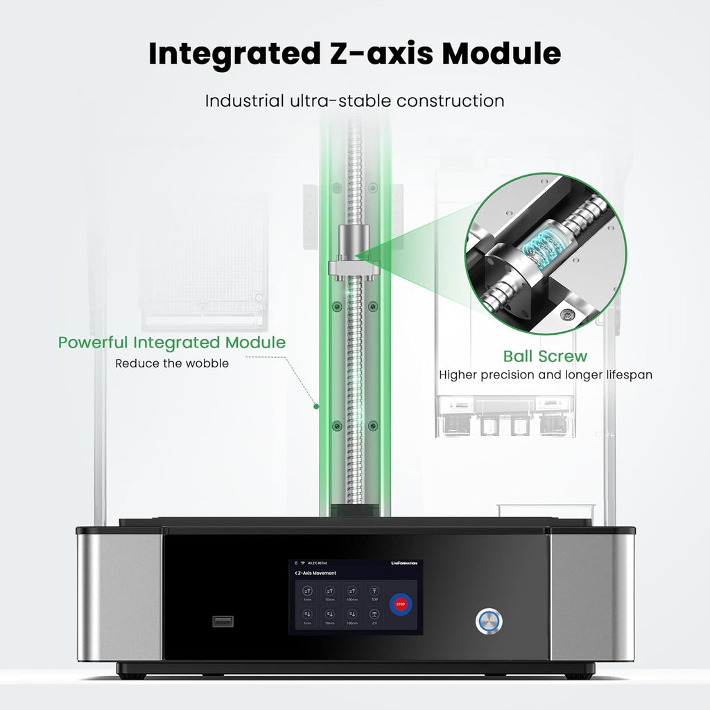 GK3 Ultra Pro Large Resin 3D Printer Auto Heating Resin Feed