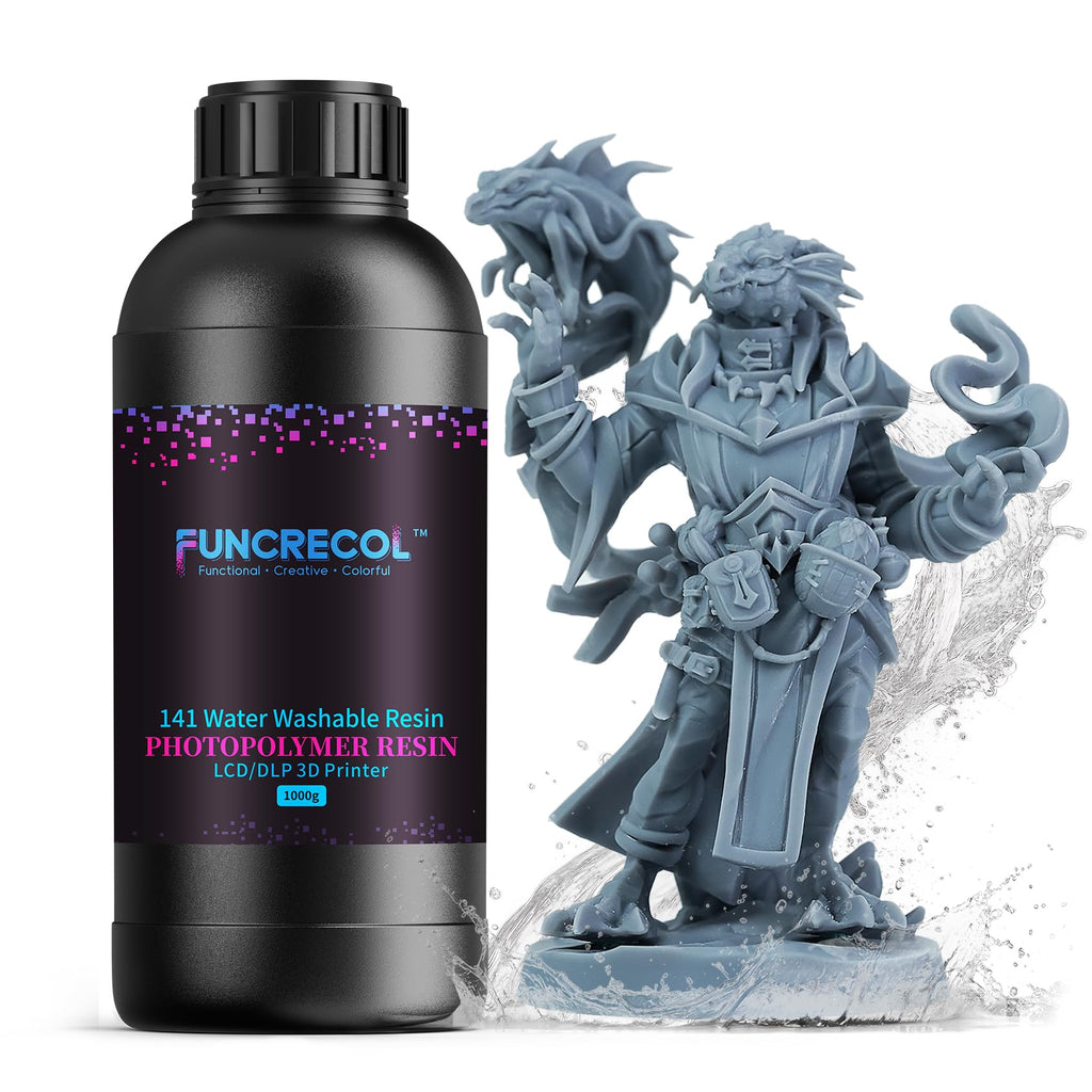 FUNCRECOL Water Washable 3D Printer Resin Grey