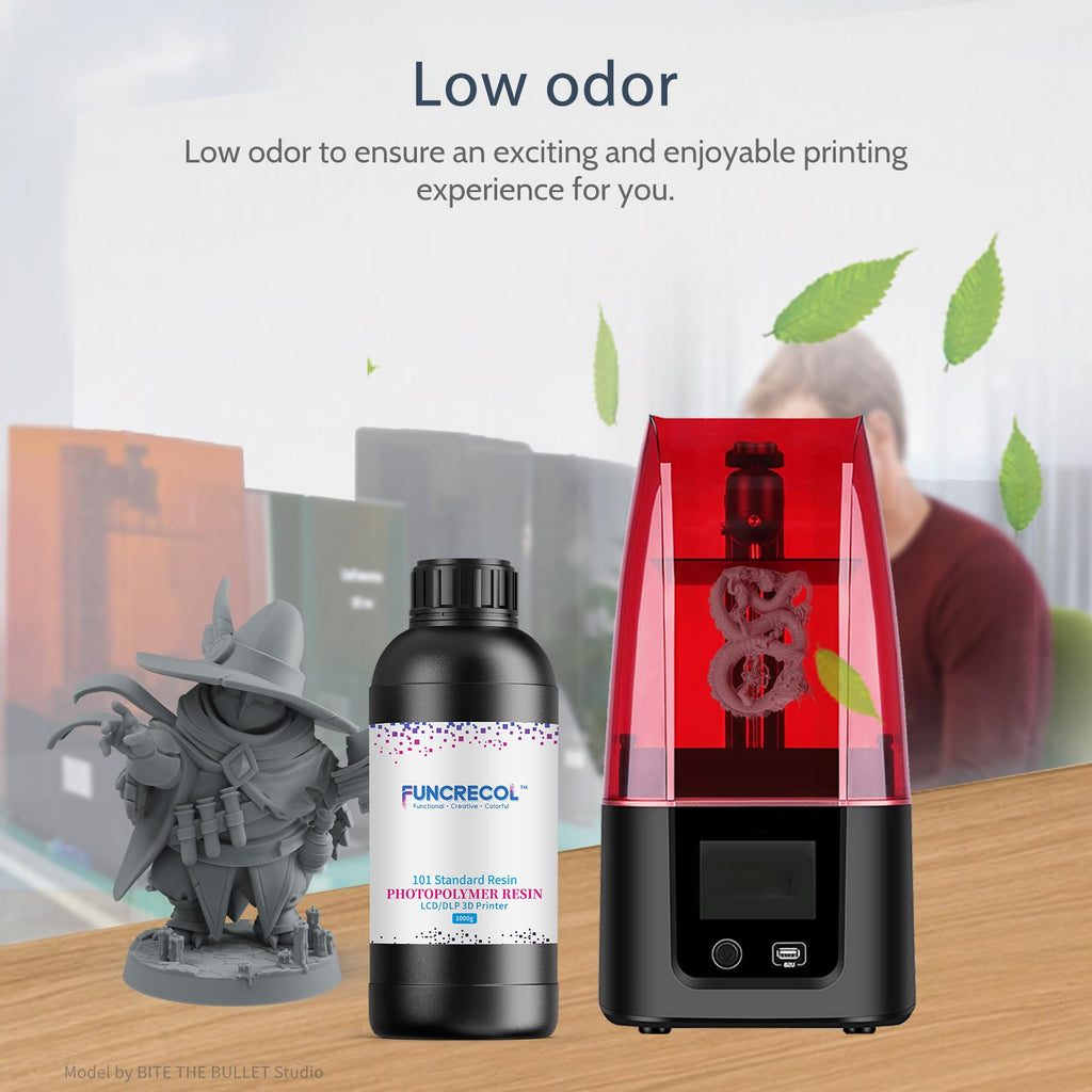 FUNCRECOL High Precision Compatible Low Cost Grey 3D Printer Resin