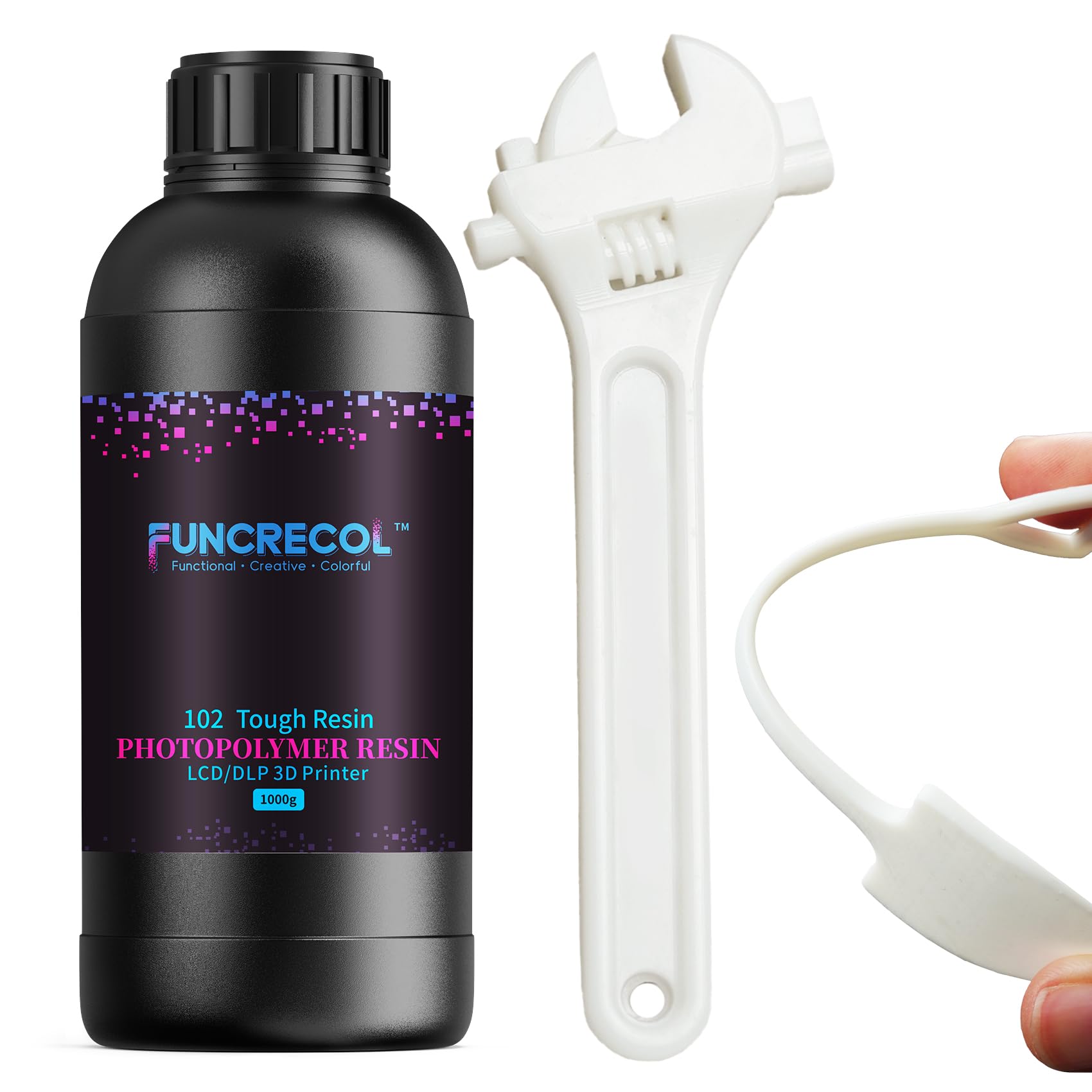 FUNCRECOL Tough Resin White