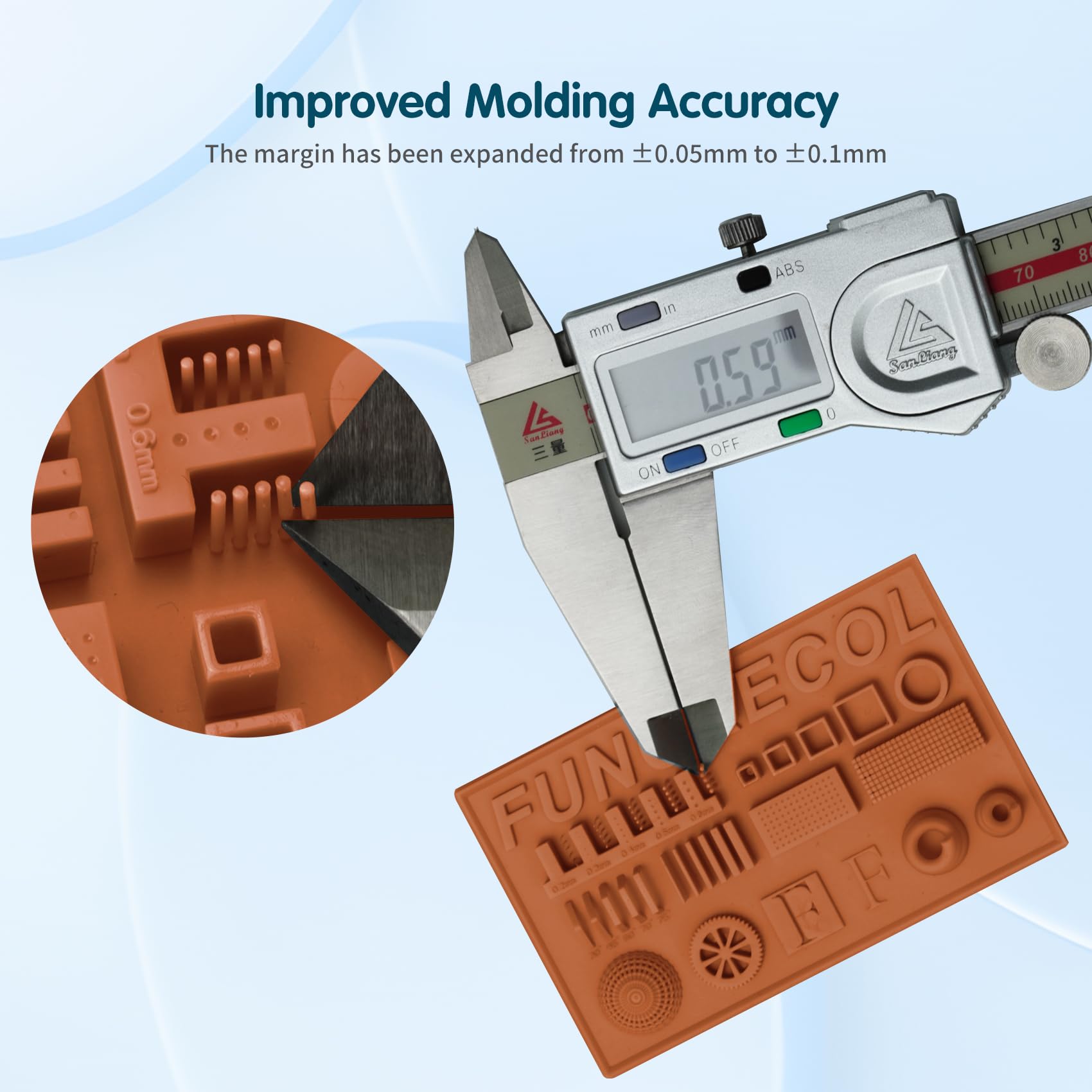 FUNCRECOL High Precision Compatible Low Cost 3D Printer Resin Red Wax