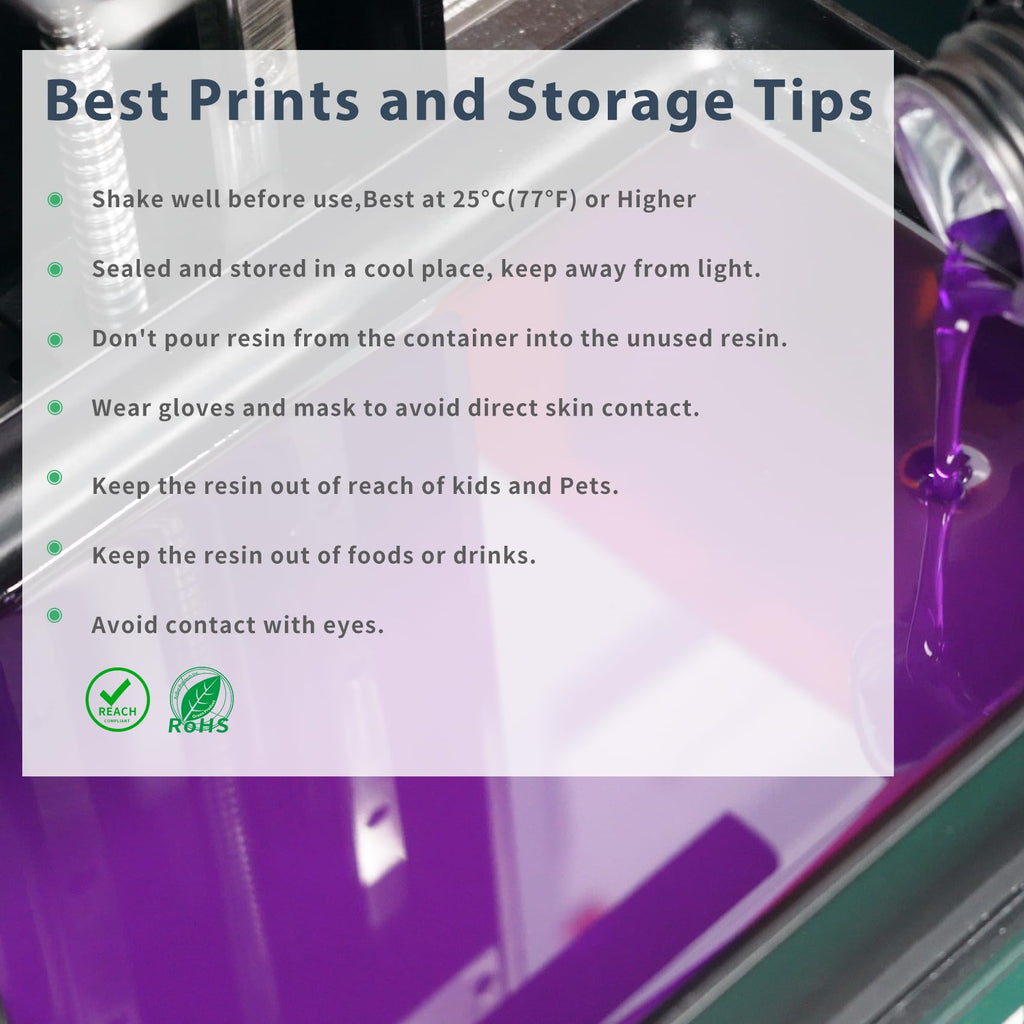 FUNCECOL Purple Wax Castable 3D Printer Resin