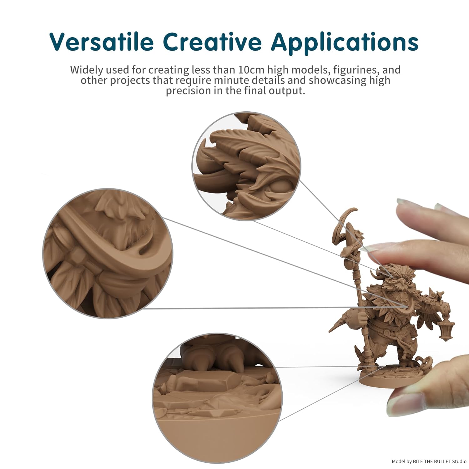 FUNCRECOL 3D Printer Resin for Tabletop Miniatures