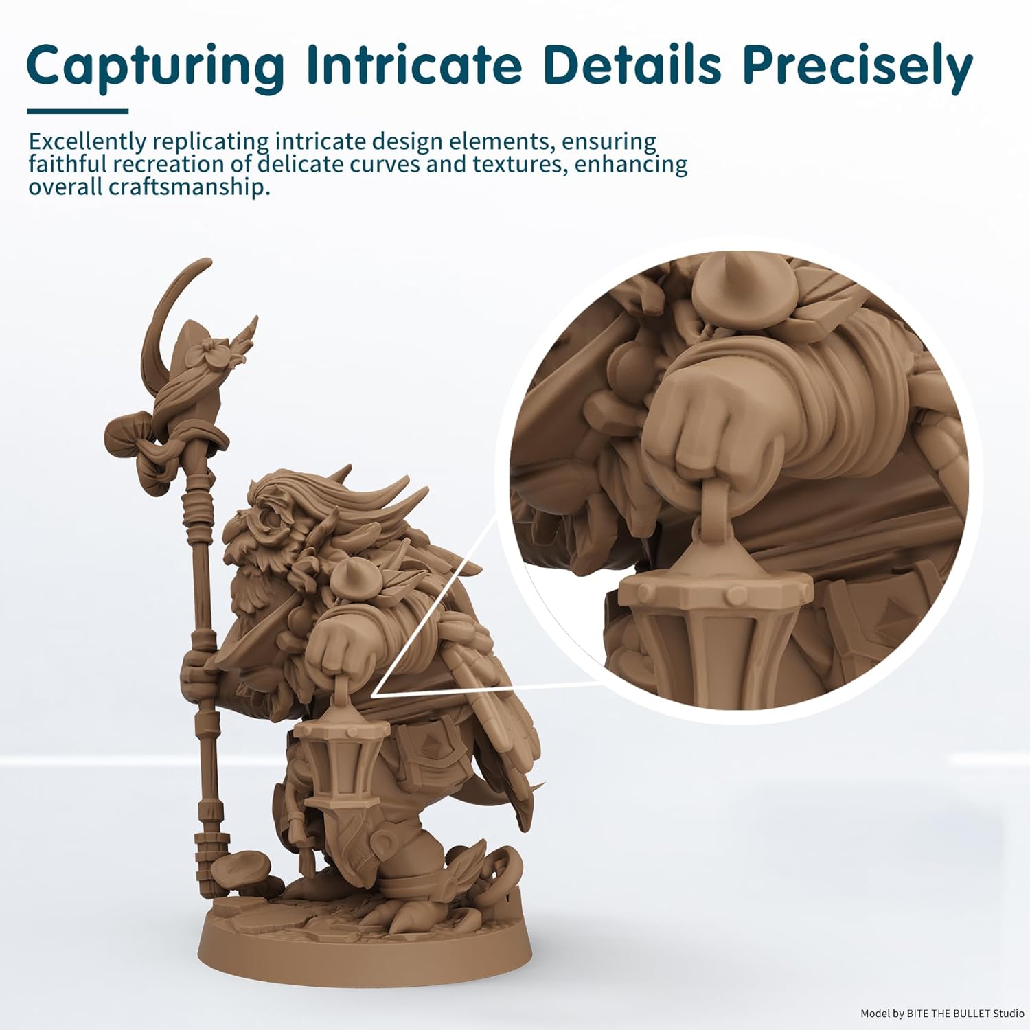 FUNCRECOL 3D Printer Resin for Tabletop Miniatures
