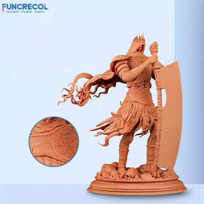Funcrecol Ultra-High-Precision 3d Printer Resin Red Wax Ceramic Like