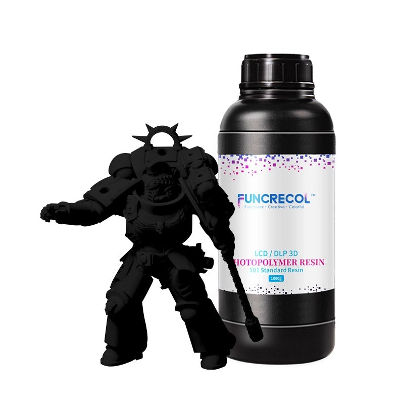 FUNCRECOL High Precision Compatible Low Cost 3D Printer Resin Black