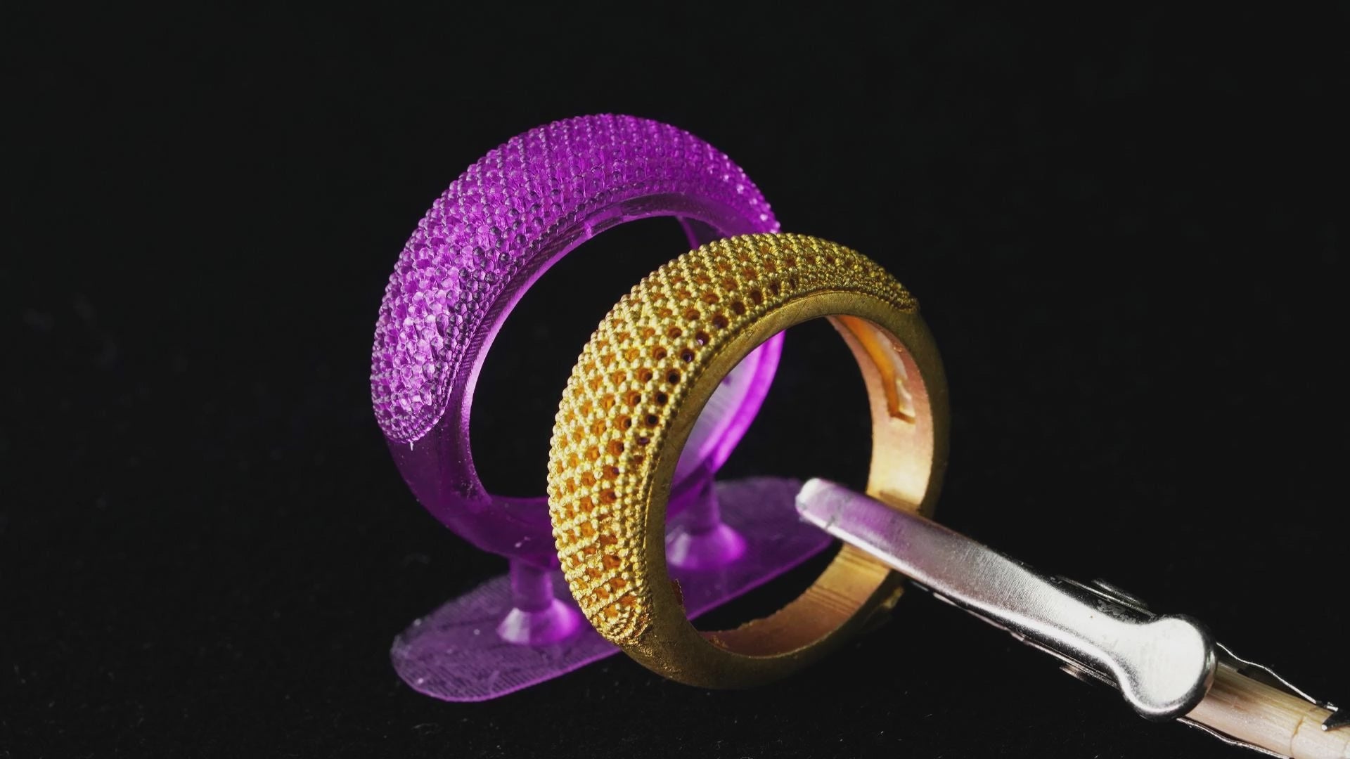 FUNCECOL Purple Wax Castable 3D Printer Resin