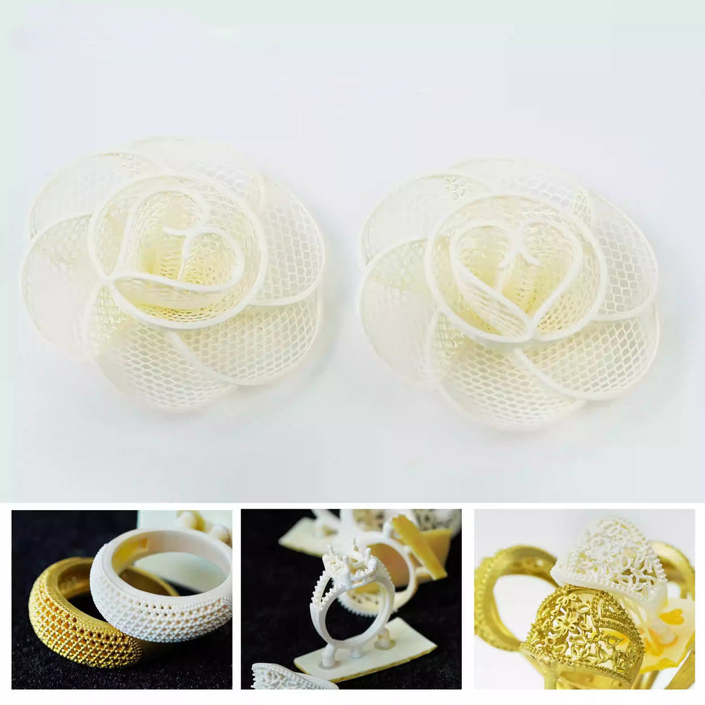FUNCECOL White Wax Castable 3D Printer Resin